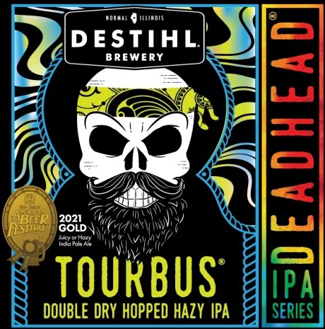 DESTIHL TOUR BUS DDH HAZY IPA 4PK 16OZ CANS