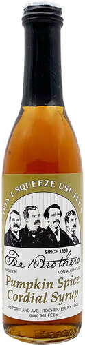 Fee Brothers Pumpkin Spice Cordial Syrup