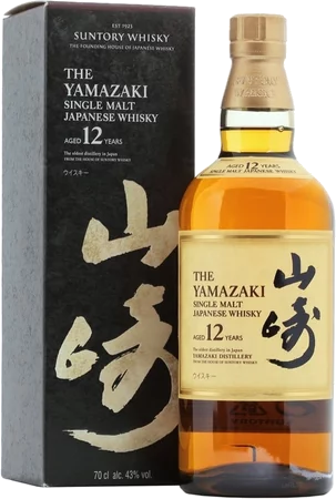 The Yamazaki 12 Year Old Single Malt Japanese Whisky - SB