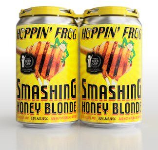 Hoppin Frog Smashing Berry Blonde 4 Pack Cans