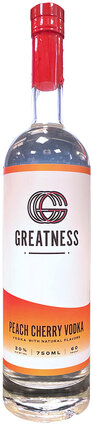 GREATNESS PEACH CHERRY VODKA