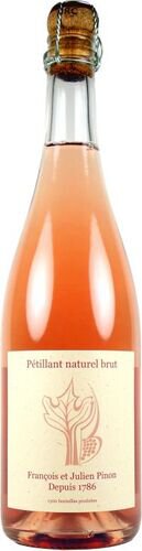 François et Julien Pinon VDF Rosé Pétillant Naturel
