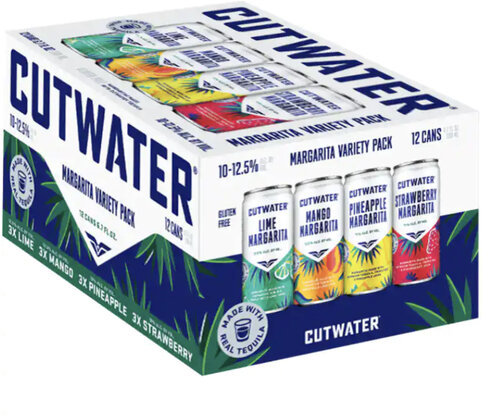 Cutwater Assorted Margarita Variety Pack 