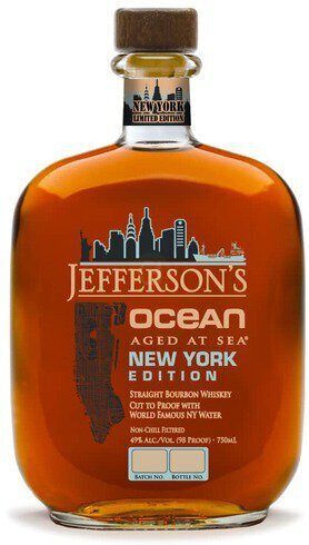 Jefferson's 'Ocean' Aged at Sea New York Edition Straight Bourbon Whiskey