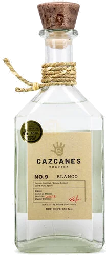 Cazcanes Tequila No. 9 Blanco 100 Proof