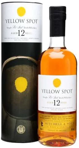 Mitchell & Son Yellow Spot 12 Year Old Single Pot Still Irish Whiskey