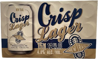 New Trail Crisp Lager 15PK Cans