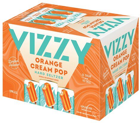 Vizzy Orange Cream Hard Seltzer Variety Pack