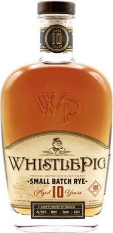 WhistlePig  Small Batch Rye Whiskey 10 Years