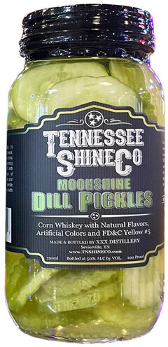 Tennessee Shine Dill Pickles 100 Prf