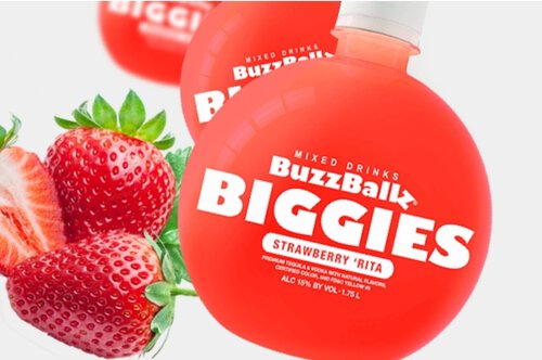 Buzzballz Biggies Strawberry Rita