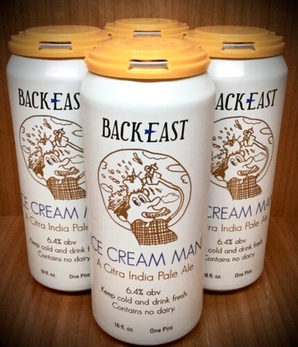 Back East Brewing Ice Cream Man IPA