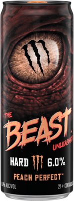 The Beast Unleashed Hard Seltzer Peach Perfect