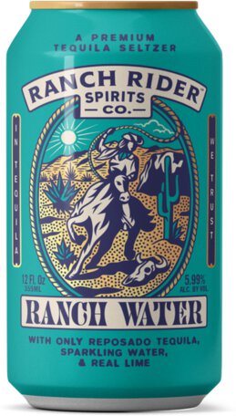 Ranch Rider Premium Seltzers Margarita