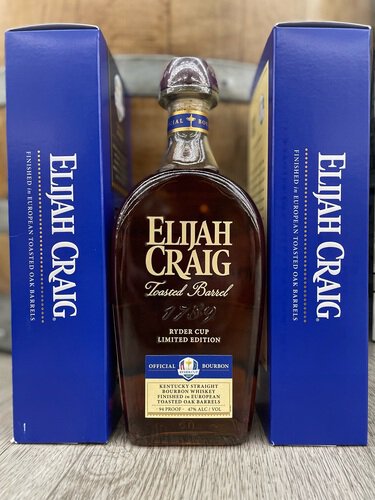 Elijah Craig Ryder's Cup Edition Toasted Barrel Bourbon