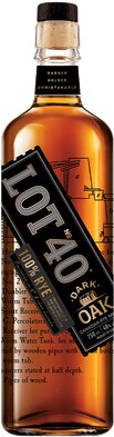 Lot No. 40 Canadian Dark Oak Rye Whisky