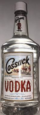 Cossack Vodka 100 Proof