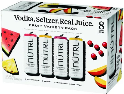 Nutrl Assorted Vodka Variety Pack