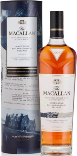 Macallan James Bond 60th Anniversary Decade 6