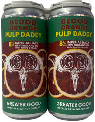 Greater Good Blood Orange Pulp Daddy 16oz Cans