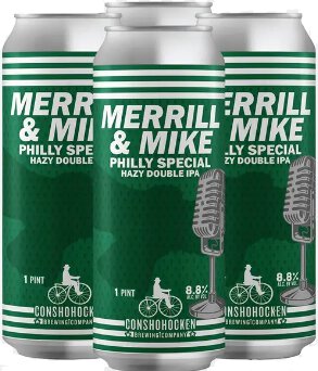 Conshohocken Merrill And Mike 16oz 4pk
