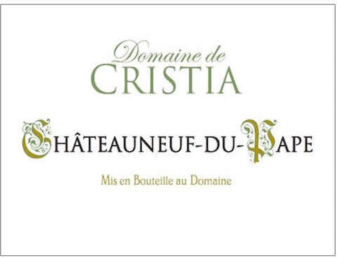 Domaine De Cristia 2017 Chateauneuf Du Pape Blanc