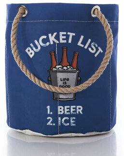 SEA BAGS Beverage Bucket, Life is Good -Red