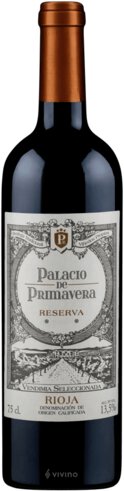 Palacio De Primavera Rioja Reserva