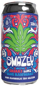 Lupulin Smazey Cherry Lime Blue Razz Seltzer 10mg THC