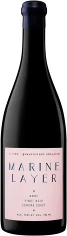 Marine Layer Pinot Noir Dutton-Gravenstein Vineyard Sonoma Coast