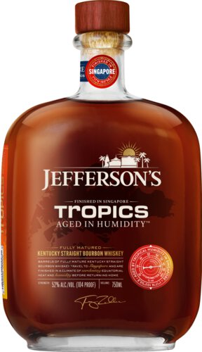 Jefferson's Tropics Aged In Humidity Kentucky Straight Bourbon