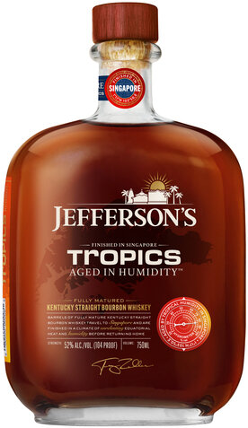 Jefferson's Tropics Aged In Humidity Kentucky Straight Bourbon