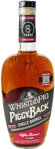 WhistlePig Rye Piggyback Legend Series F1 Alfa Romeo