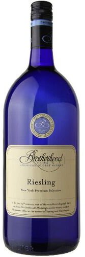 Brotherhood Winery Riesling 1.5L, NYS Hudson Valley