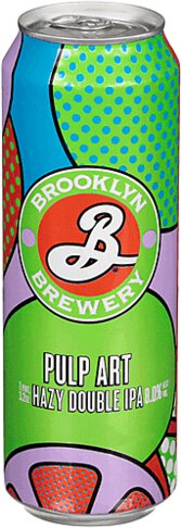 Brooklyn Pulp Art Hazy Double IPA Beer