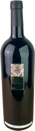 Feudi di San Gregorio Serpico Rosso Irpinia 2001