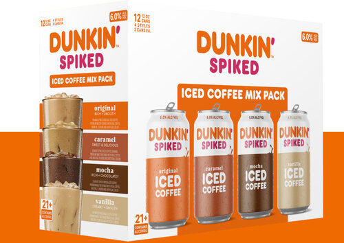 Dunkin Spiked Iced Coffee Variety 12PK