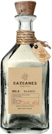 Cazcanes No. 9 Blanco Tequila 100 Proof (50%)Tequila