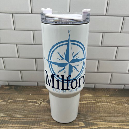 MILFORD TUMBLER COMPASS 40OZ