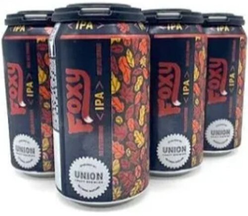 Union Brewing Foxy IPA Cans