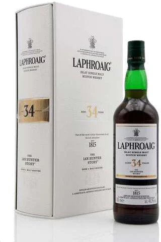 Laphroaig The Ian Hunter Story Book Malt Master 34 Year Old Scotch Whisky