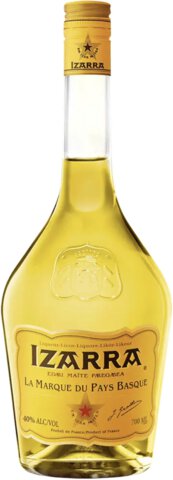 Izarra La Marque Du Pays Basque Jaune Liqueur