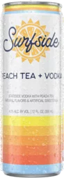 Surfside Peach Iced Tea Vodka Soda RTD Cocktail Cans