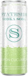 Stateside Vodka Soda Lemon Cucumber Mint 4pk