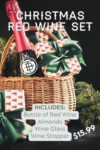 Christmas Red Wine Gift Set