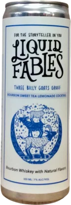 Liquid Fables Three Billy Goats Gruff Bourbon Sweet Tea Cocktail Beacon New York