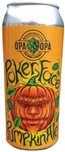 Opa Opa Brewing Co Poker Face Pumpkin Ale