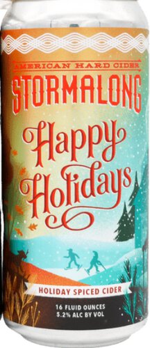Stormalong Happy Holidays Cider