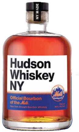 Hudson Whiskey NY Straight Bourbon Mets Bottle