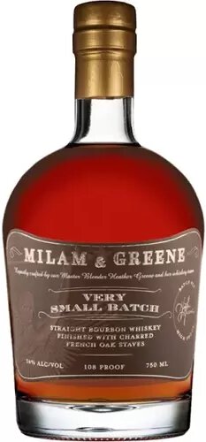 Milam & Greene Very Small Batch Straight Bourbon Charred French Oak